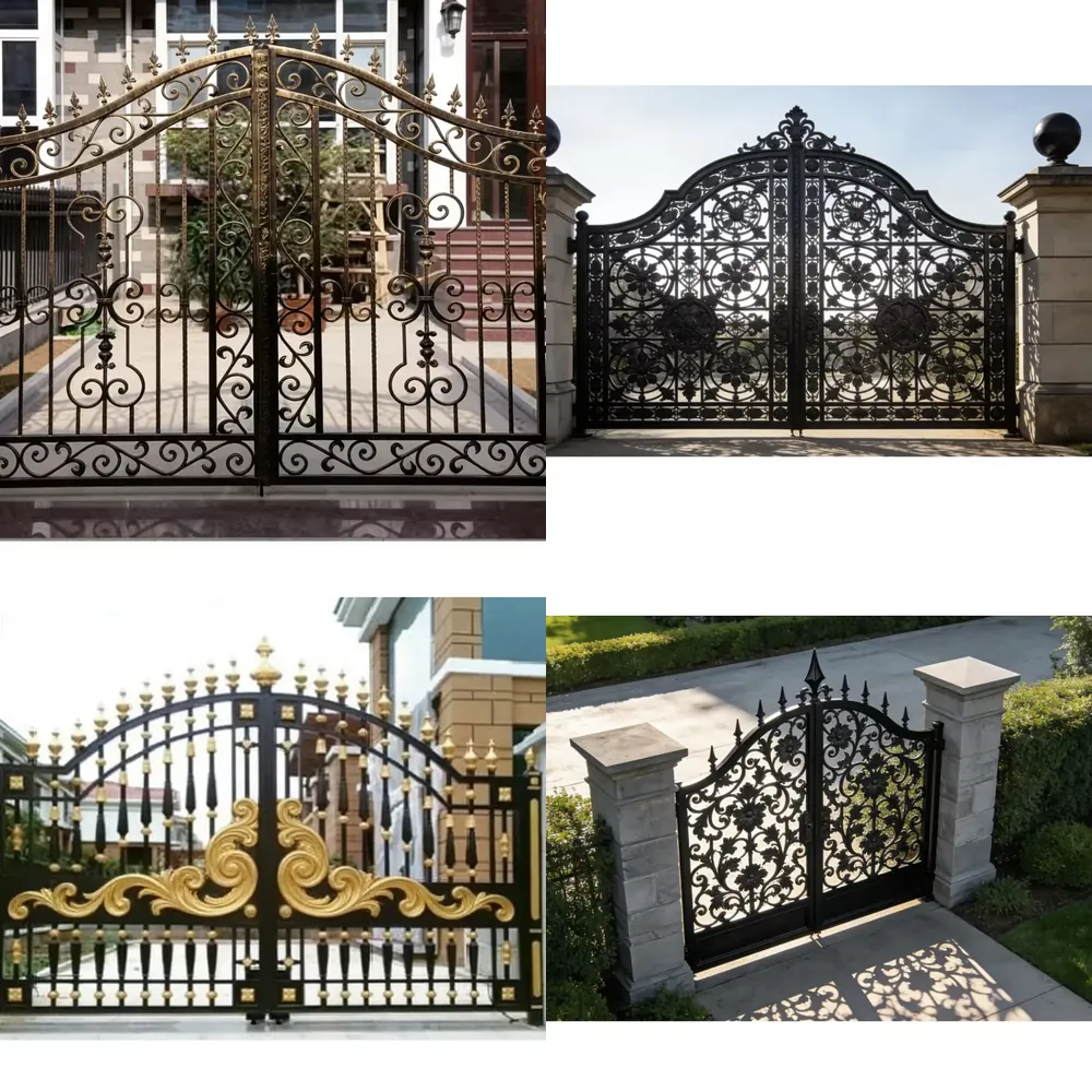 Gardening Tools Best - Cancelli di Sicurezza Decorativi in Ferro