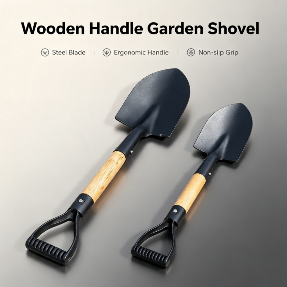 Gardening Tools Sale - Pala in acciaio anticorrosione con manico
