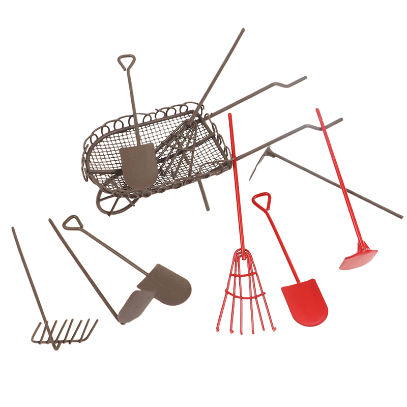 Gardening Tools Toys - 1/12 Simulazione casa delle bambole Kit