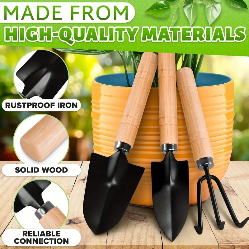 Gardening Tools Shovel - Set di 3 Pezzi/1 Set di