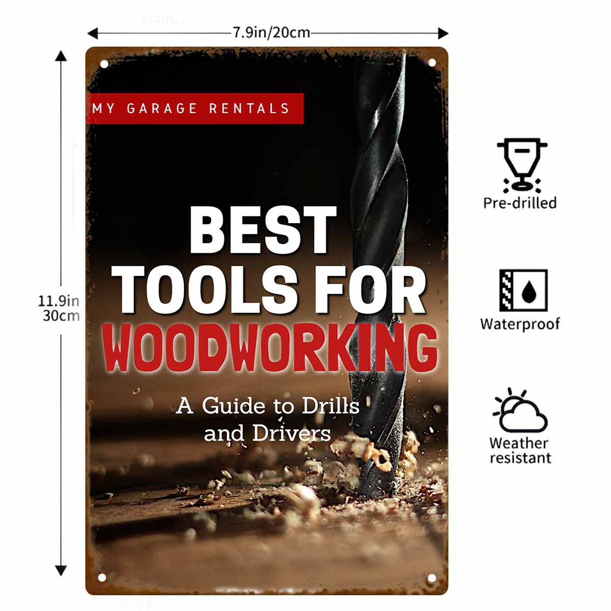 Insegna da parete in metallo 2 - Gardening Tools Best recensione e prezzo