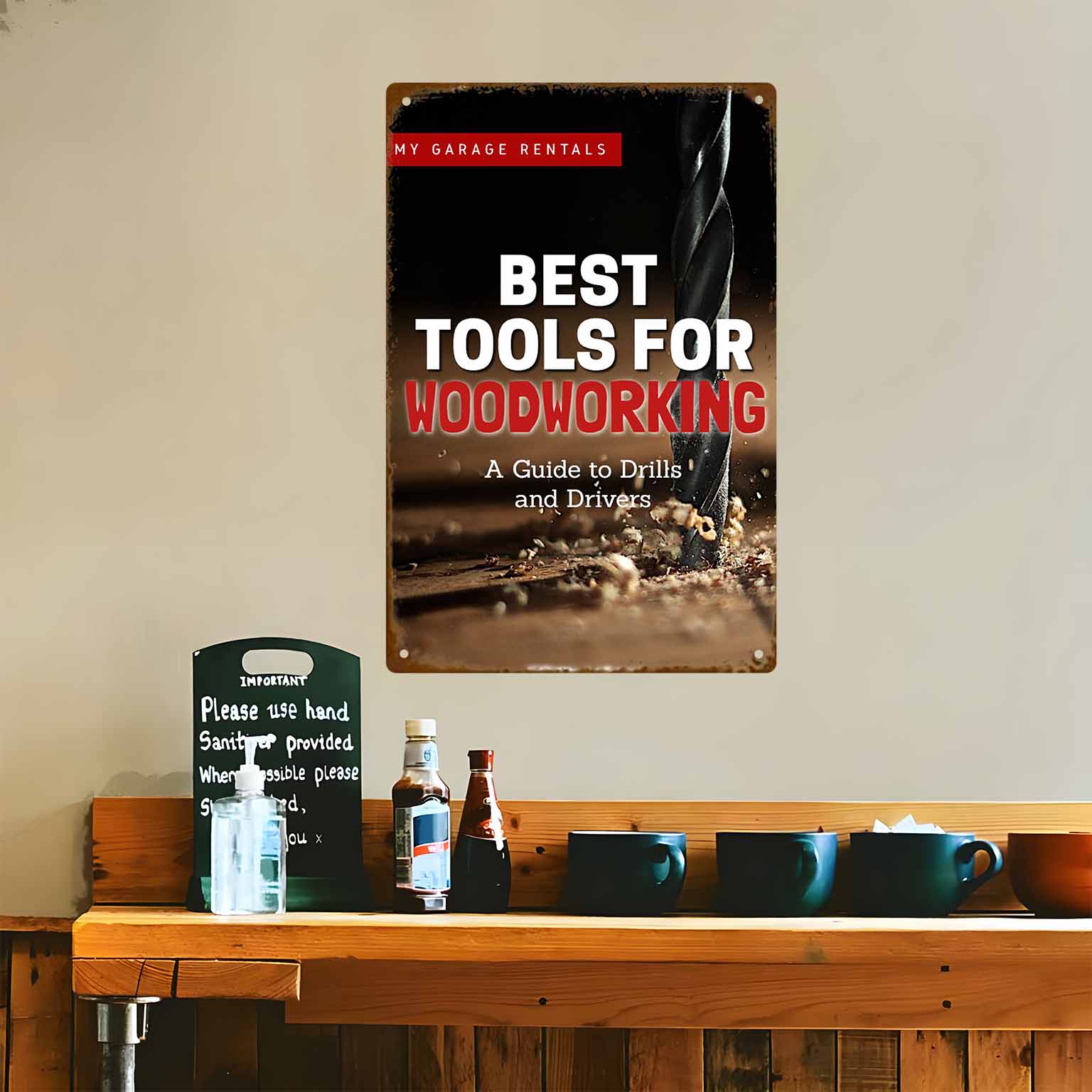 Insegna da parete in metallo 2 - Gardening Tools Best recensione e prezzo