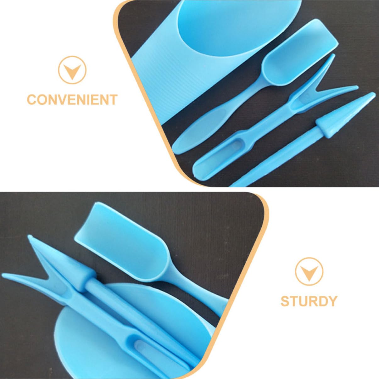 4 pz/set, plastica durevole se - Gardening Tools Shovel recensione e prezzo