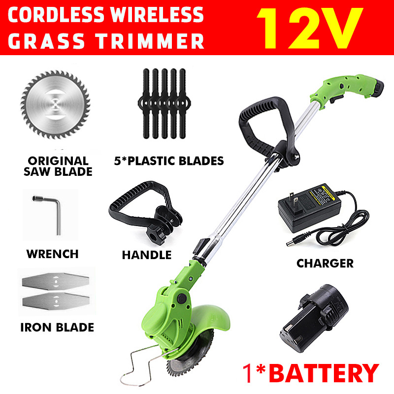 Tagliaerba Elettrico a Batteri - Gardening Tools Cutter recensione e prezzo