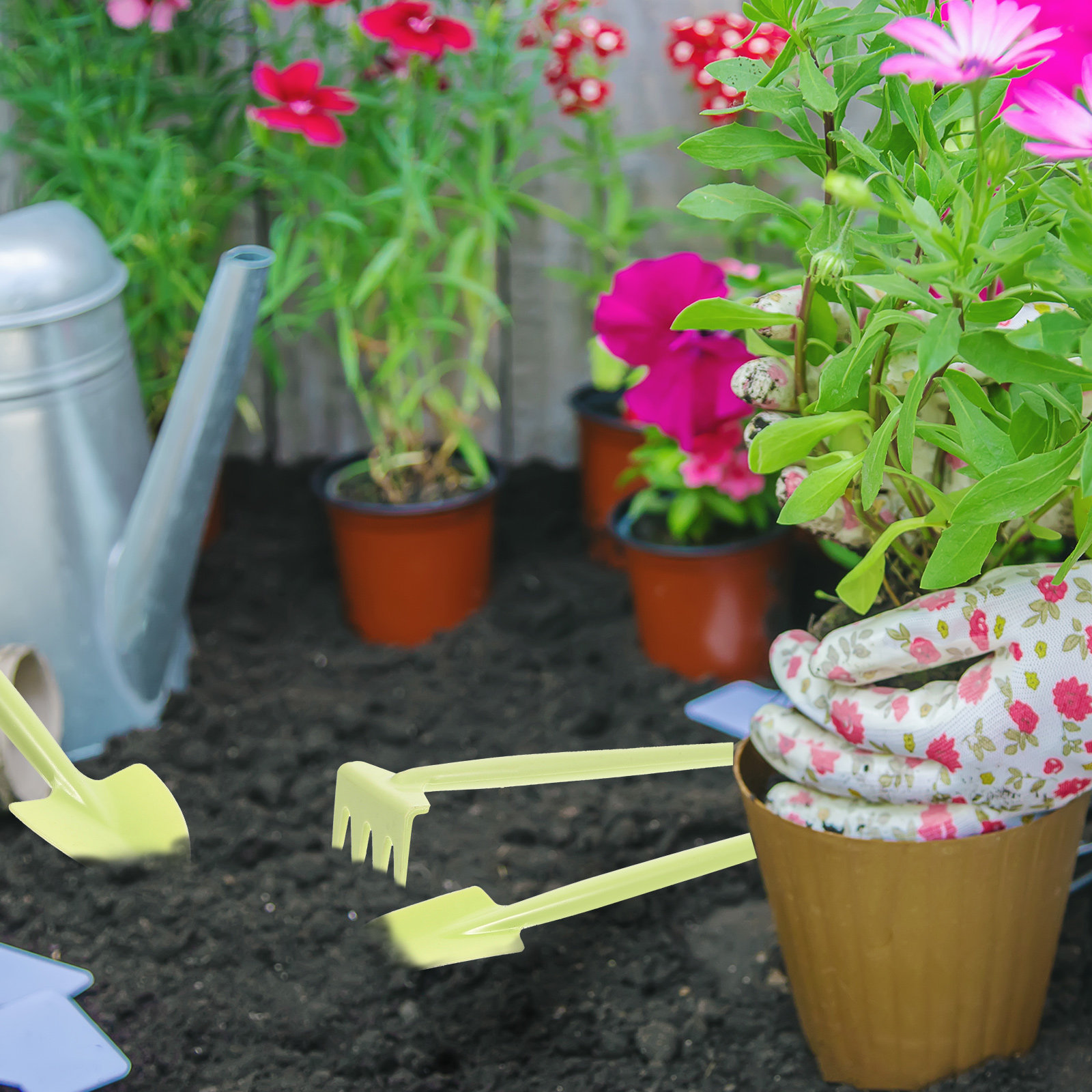 Set di mini attrezzi da giardi - Gardening Tools Mothers Day recensione e prezzo